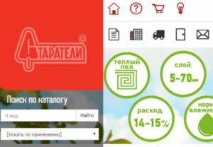 Вид сайта Старатели