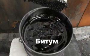 Ведро с мастикой
