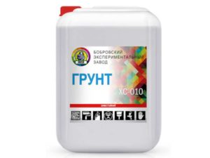 Еще грунтовка инертна к воздействию агрессивной среды.