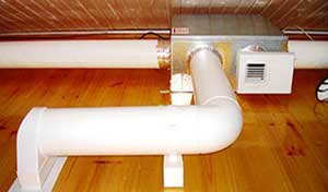 nucená ventilace v domě