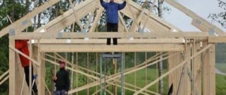 Строительство гаража