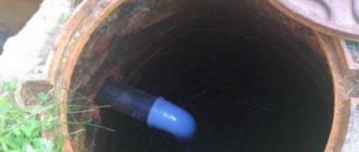 почему не выходит вода из выгребной ямы