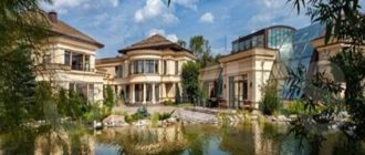 Нотки востока были внедрены при оформлении бассейна